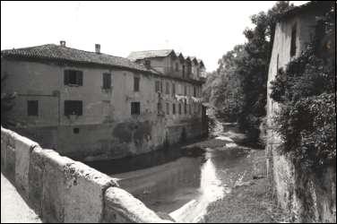 Il torrente Molgora nei pressi del Ponte di San Rocco